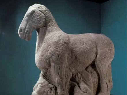 《马踏匈奴》西汉#中国美术史#雕塑