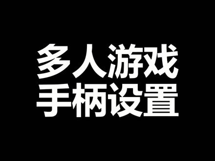 多人游戏手柄设置#游戏日常 #家庭聚会 #亲子游戏 #游戏周边 #游戏配件 #游戏硬盘
