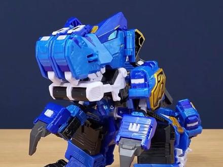 迷你特工队雷霆暴龙、爆裂机甲 超进化合体!