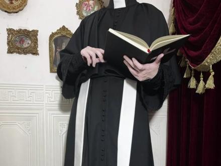 如此权威的神父袍 #ootd穿搭 #圣职系 #Lolita