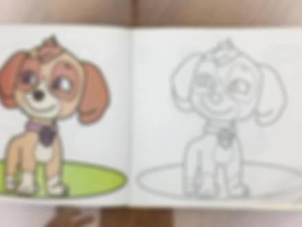 看动画学画画:汪汪队天天1-6s1210 #马克笔画 #儿童画 #马克笔儿童画 #马克笔绘画 #动漫教程