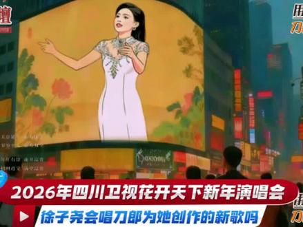 2026年四川卫视花开天下新年演唱会,徐子尧会唱刀郎为她创作的新歌吗?
