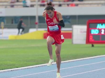 2025亚锦赛男子1500米决赛回顾 #98跑#亚洲田径锦标赛
