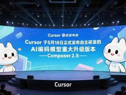 Composer2.5重磅发布!新模型有多强? Cursor Composer 2.5 正式发布!实测下来,复杂任务成功率提升 40%,价格只有 GPT-5.5 的 1/10。
#Cursor #composer25 #AI编程