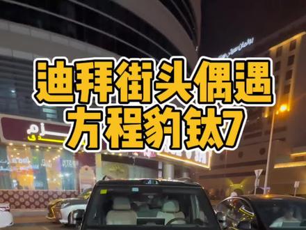 方程豹钛7在迪拜卖多少钱?
#迪拜 #方程豹 #比亚迪 #方程豹钛7 #钛7