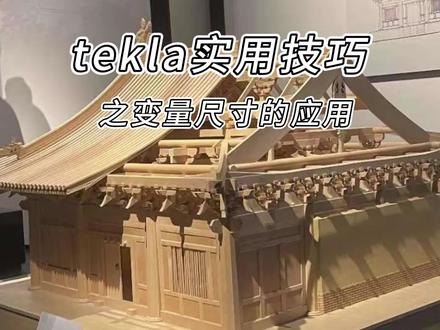 变量尺寸的应用#tekla