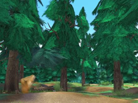 光头强被树杈单杀?#熊出没 #搞笑视频 #动漫解说