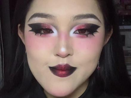 浓妆的卸妆分享#aoeo #卸妆 #妆面记录 #万圣节妆容