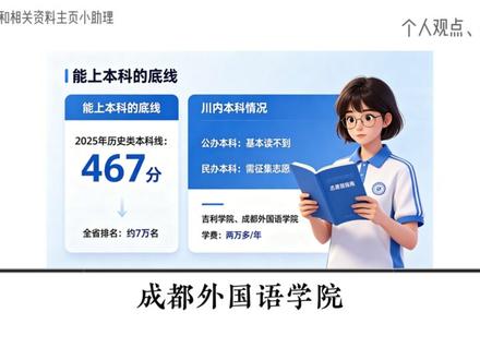 四川历史类考生想上公办本科要多少分、多少名?
#高考 #四川高考 #2026高考 #志愿填报 #院校选择