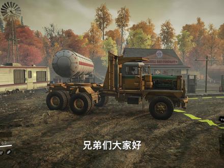 PS5次世代雪地奔驰困难模式10,解锁西部翻车之星6900卡车 #次世代雪地奔驰 #困难模式 #雪地奔驰