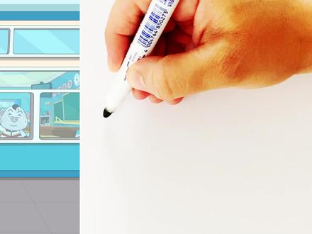 看漫画|学画可爱的小丑鱼 #育儿 #亲子教育 #少儿美术 #少儿绘画 #看漫画学画画 #简笔画