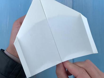 简单几步制作最强环绕回旋纸飞机,你学会了吗? #折纸#手工#纸飞机