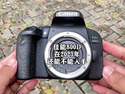 佳能800D在2023年还能不能入手?#佳能 #佳能800d #摄影器材 #单反 #单反相机推荐