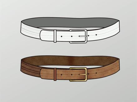 腰带绘制方法#服装设计 #服装设计培训 #服装设计手绘