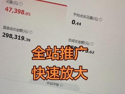 全站推广快速放大#电商 #直通车 #万相台无界 #直通车 #标准计划