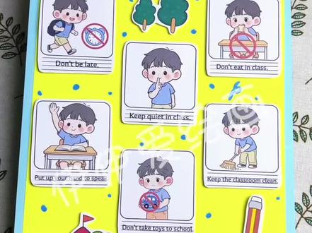 四下英语班级规则立体手抄报教程分享
娶图👀主页群聊
四年级英语班级规则立体海报教程来啦~跟着伊伊一起动动手吧!
四下英语班级规则手抄报,四年级英语班级公约手抄报,四下英语classrules手抄报。
🈶深色线稿
🈶浅色线稿
🈶空白彩稿
更多原创手工作品持续分享,欢迎关注伊伊爱绘画。
#classrules #班级规则英语手抄报 #班级公约英语手抄报 #班级规则立体海报 #立体手抄报