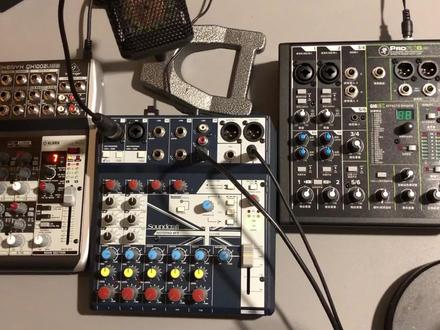 美奇PROFX6V3,百灵达QX1002USB,声艺Notepad-8FX,三款直播调音台对比测试,#直播设备 #声卡设备 #网红声卡直播设备 #唱歌设备 #k歌设备怎么选