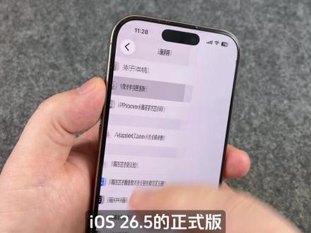 iOS 26.5RC2发布,解决壁纸BUG #iOS265RC2 #iOS265正式版 #彩虹壁纸