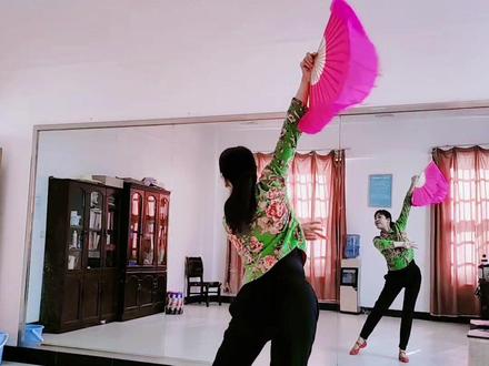 简单易学扇子版《美丽中国#扇子舞