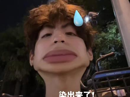 国庆出游新发色(没漂版)卷毛配浅金色#卷毛 #浅金色 #染发