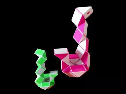 百变魔尺第55集 | 和我一起做小鸟#24段魔尺教程 #动手动脑