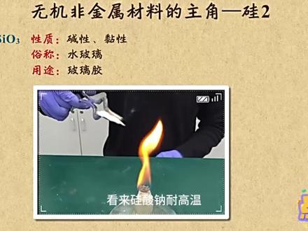 硅的性质与应用二