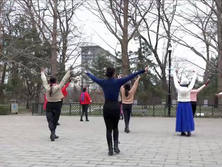 小红老师教舞《白马》口令版,带着大家从头到尾完整走路径