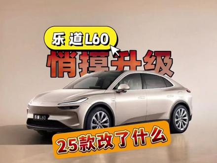 乐道L60悄摸升级加量不加价25款改了什么#乐道L60