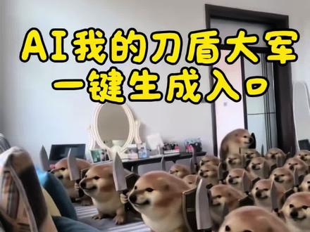 AI刀盾狗制作教程AI刀盾大军制作教程 ,刀盾狗特效制作教程,谁还没只刀盾狗啊,我的刀盾大军ai制作教程来啦!#AI刀盾狗真的太可爱了 #我的刀盾 #比比拉布 #我的刀盾狗 #剪映 谁还没只刀盾狗 我的刀盾狗 我的刀盾 刀盾狗 AI刀盾狗 刀盾狗表情包 我的刀盾特效 刀盾狗整活 刀盾狗教程 刀盾狗模板 刀盾狗变身 刀盾狗搞笑 刀盾狗二创 刀盾狗特效 刀盾狗入侵 刀盾狗大战 刀盾狗军团 比比拉布 我的刀盾教程 我的刀盾模板 我的刀盾表情包 我的刀盾原视频 我的刀盾大战 我的刀盾dj 我的刀盾大军 AI我的刀盾大军 我的刀盾大军特效 我的刀盾大军教程 我的刀盾大军模板 我的刀盾大军小狗 我的刀盾大军奶龙 我的刀盾大军表情包 我的刀盾大军原视频 我的刀盾大军入侵 我的刀盾大军dj 比比拉布我的刀盾