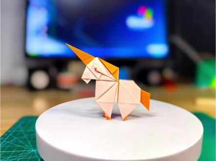 一角天马折纸教程,推荐十五厘米纸折叠。#折纸 #手工 #马 #折纸教程 #亲子手工