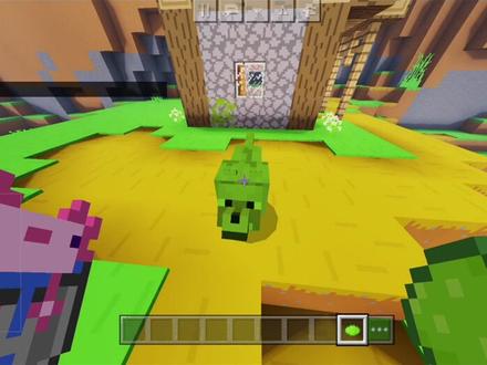 kk键盘搜索301即可(视频中的材质是简约动画材质) #我的世界 #minecraft #我的世界指令