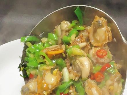 在湖南扇贝还是用青椒炒好吃,做法简单还下饭 #扇贝肉 #湘菜 #下饭菜