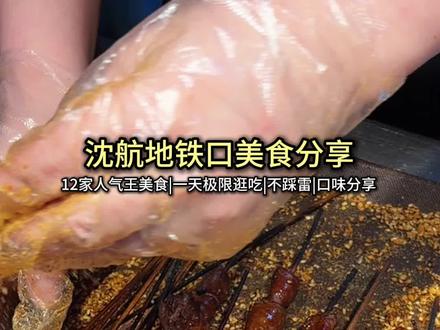 沈航地铁口夜市速通攻略!12家超美食分享!谁还没去过! #抖音美食创作者 #沈阳美食 #夜市 #沈北美食 #东北夜市