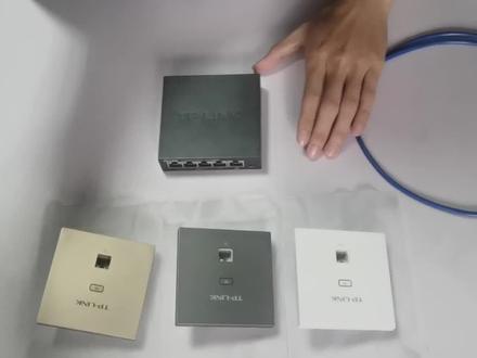 #tplink 面板式AP安装设置教程 PoE·AC一体化路由器安装调试 吸顶式AP设置 AP组网无缝漫游 #全屋wifi覆盖