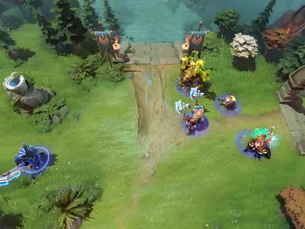DOTA2 7.23:斯温A杖变身锤子超人?#dota2