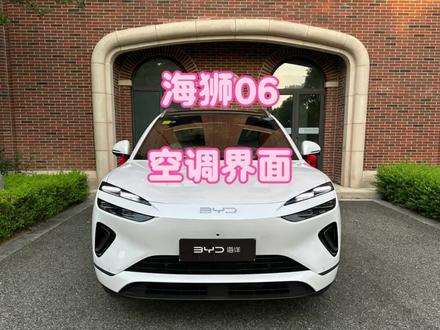 一个视频讲清楚比亚迪海狮06空调界面按键功能#比亚迪 #海狮06 #汽车空调 #用车知识 #用车体验