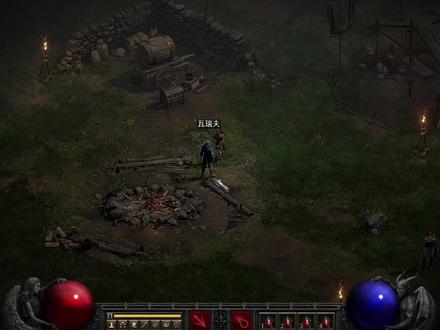 暗黑破坏神2-浴火重生开荒流程-邪恶洞窟
