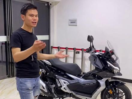 国产踏板车的天花板,配置太高了!#大阳v锐150混动踏板