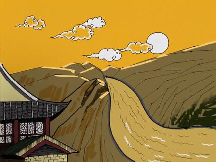 #创作灵感 画古诗《凉州词》王之涣描述玉门关边塞场景#画古诗 #绘画 #诗配画 #线描 #古诗配画 @抖音青少年