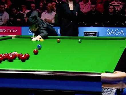 丁俊晖成名巨作,19岁完成首杆147,史上最年轻的满分杆先生 #斯诺克 #丁俊晖