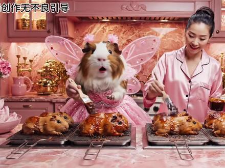 烤猪妞真美味~我们爱吃烤猪妞#猪妞#可爱#搞笑#猎奇