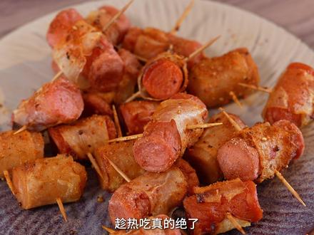 大人小孩都爱吃的火腿土豆卷 #火腿肠新吃法 #抖音年味争霸赛