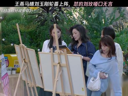 三人轮番上阵,怼的刘玫哑口无言 #日落时分说爱你