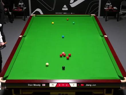 2026世界公开赛江俊奇葩战法没能奏效,频繁擦球把自己擦没了 #斯诺克 #江俊 #世界公开赛 #奇葩打法 #台球是一种生活