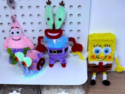 超简单可爱的!扭扭棒章鱼哥教程来啦~#扭扭棒手工#教程#手工diy #扭扭棒章鱼哥