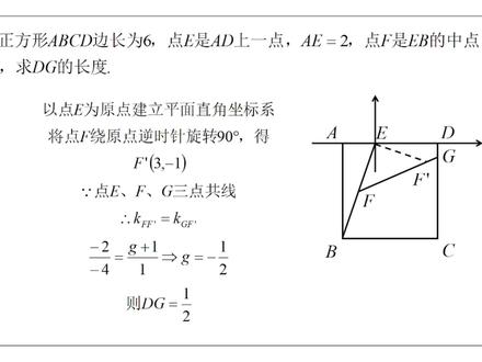 解析几何 【12345模型】建系解析平面几何简单应用
#初中 #中考 #初中数学 #创作者扶持计划
