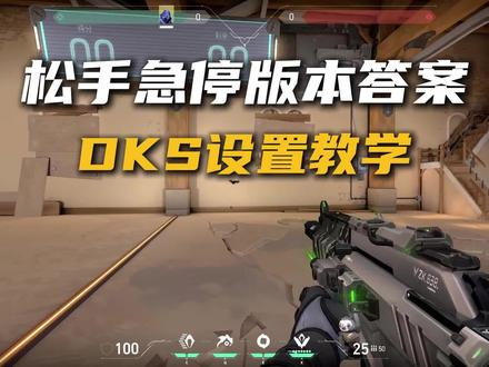 松手急停版本答案DKS设置 #无畏契约 #DKS