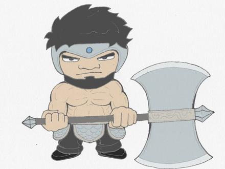 人物速写 | 三国-典韦 #手绘 #速写