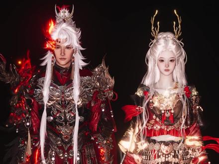 这次聆音大小套完全情侣装来的啊! #我被燕云惊艳的瞬间 #燕云皇宫版本剧情 #燕学家皇宫生活指南 #燕云镜头万相集 #燕云十六声