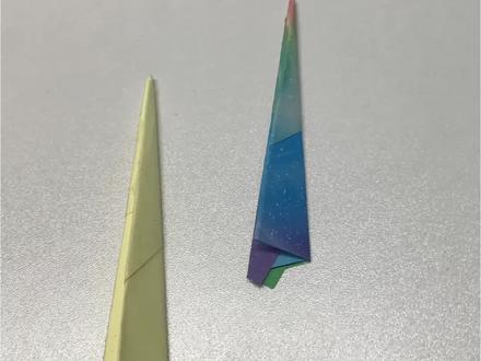 #折纸 #手工 #亲子手工 给孩子折一个跟他比一比谁的飞镖飞的又准又远